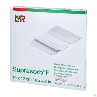 Wundverband Suprasorb/steril F Folien 10x12cm 10st, A-Nr.: 2203411 - 02