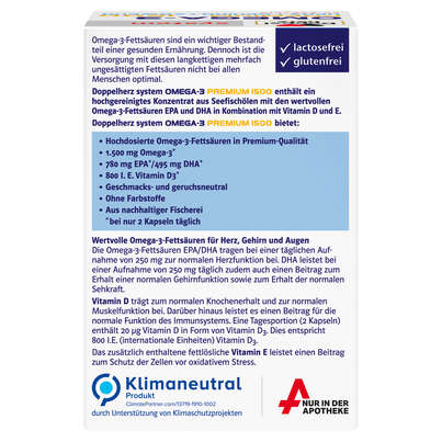 Doppelherz system OMEGA-3 PREMIUM 1500 HERZ + GEHIRN + ABWEHR, A-Nr.: 5677196 - 04