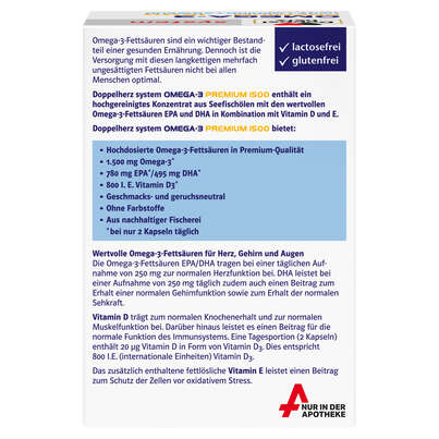 Doppelherz system OMEGA-3 PREMIUM 1500 HERZ + GEHIRN + ABWEHR, A-Nr.: 5677397 - 04