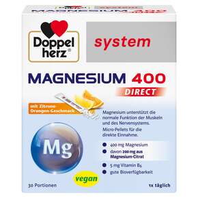 Doppelherz system MAGNESIUM 400 DIRECT Micro-Pellets, A-Nr.: 4842351 - 01