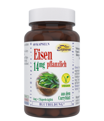 Eisen 14mg pflanzlich Kapseln, A-Nr.: 5939609 - 01