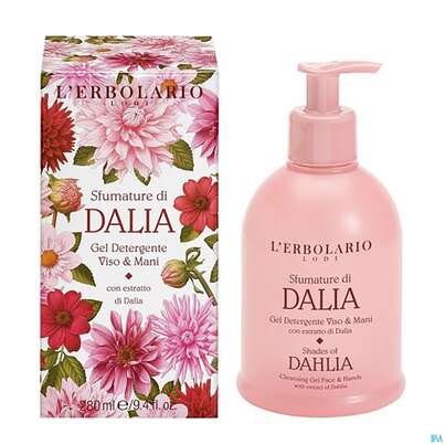 Sie sehen eine Packung L Erbolario Reinigungsgel Fuer Gesicht +hand Dalia/dahlie 002.0 280ml, Produktbild: 01 L Erbolario Reinigungsgel Fuer Gesicht +hand Dalia/dahlie 002.0 280ml, A-Nr.: 5219453 - 01