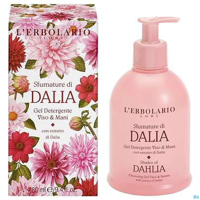 Sie sehen eine Packung L Erbolario Reinigungsgel Fuer Gesicht +hand Dalia/dahlie 002.0 280ml, Produktbild: 02 L Erbolario Reinigungsgel Fuer Gesicht +hand Dalia/dahlie 002.0 280ml, A-Nr.: 5219453 - 02