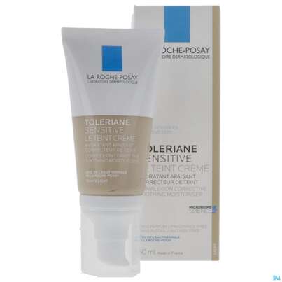 Sie sehen eine Packung La Roche Posay Gesichtspflege Toleriane/sensitive Creme Tt Hell 50ml, Produktbild: 01 La Roche Posay Gesichtspflege Toleriane/sensitive Creme Tt Hell 50ml, A-Nr.: 5286662 - 01