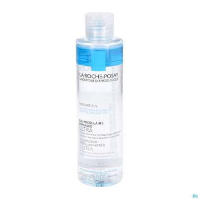 Sie sehen eine Packung La Roche Posay Gesichtsreinigung Mizelle Oil-infused In Water 200ml, Produktbild: 01 La Roche Posay Gesichtsreinigung Mizelle Oil-infused In Water 200ml, A-Nr.: 5342567 - 01