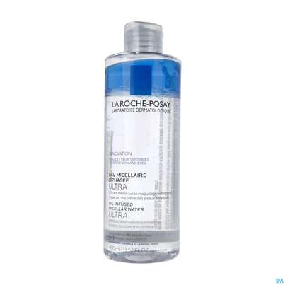 Sie sehen eine Packung La Roche Posay Gesichtsreinigung Mizelle Oil-infused In Water 400ml, Produktbild: 04 La Roche Posay Gesichtsreinigung Mizelle Oil-infused In Water 400ml, A-Nr.: 5342596 - 04