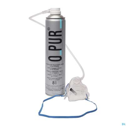 Sauerstoff Spray O Pur +maske +schlauch 8l, A-Nr.: 3194312 - 03