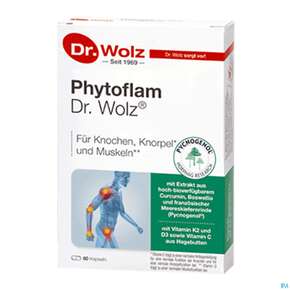 Dr.wolz Phytoflam Kapseln 60655 60st, A-Nr.: 5862574 - 01