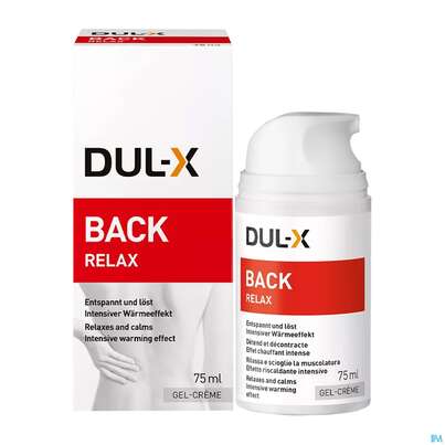 Sie sehen eine Packung Dul-x Gel-creme Back Relax 60361 75ml, Produktbild: 01 Dul-x Gel-creme Back Relax 60361 75ml, A-Nr.: 3078391 - 01