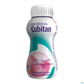 Cubitan 200ml Erdbeere 6x4 24st, A-Nr.: 3206021 - 01