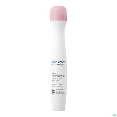 Sie sehen eine Packung La Mer Ohne Parfum First Perfection Pure Glow Cream Rollon 15ml, Produktbild: 01 La Mer Ohne Parfum First Perfection Pure Glow Cream Rollon 15ml, A-Nr.: 5770257 - 01