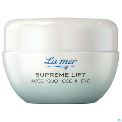 Sie sehen eine Packung La Mer Ohne Parfum Supreme/lift Sup.lift Cream Augen 15ml, Produktbild: 02 La Mer Ohne Parfum Supreme/lift Sup.lift Cream Augen 15ml, A-Nr.: 5827247 - 02