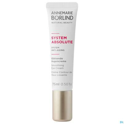 Sie sehen eine Packung Boerlind System/absolute Glaettende Augencreme 60471 15ml, Produktbild: 02 Boerlind System/absolute Glaettende Augencreme 60471 15ml, A-Nr.: 4175771 - 02