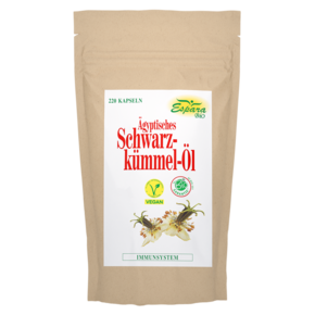 Schwarzkümmel-Öl Bio Kapseln 220 Stück, A-Nr.: 5581355 - 01