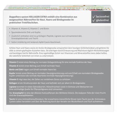 Doppelherz system KOLLAGEN EXTRA HAARE + HAUT + BINDEGEWEBE, A-Nr.: 5677960 - 04