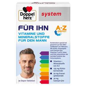 Doppelherz system FÜR IHN - Vitamine und Mineralstoffe für den Mann, A-Nr.: 5678899 - 01