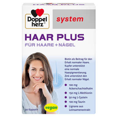 Doppelherz system HAAR PLUS - Für Haare + Nägel, A-Nr.: 5678379 - 01