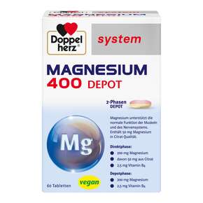 Doppelherz system MAGNESIUM 400 DEPOT - 2-PHASEN DEPOT, A-Nr.: 5678089 - 01