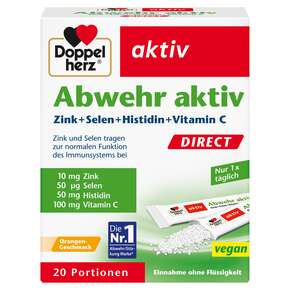 Doppelherz Abwehr DIRECT Zink + Selen + Histidin + Vitamin C, A-Nr.: 3478363 - 01