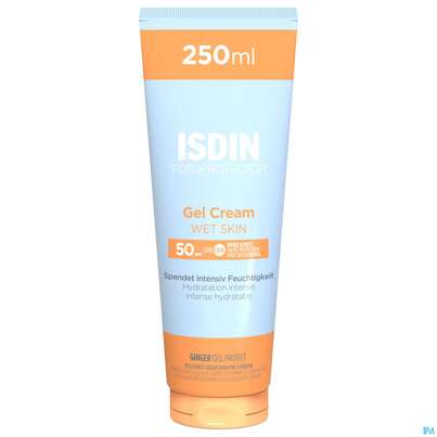 Sie sehen eine Packung Sonnenprodukte Isdin/fotoprotection Gel Cream Lsf 50 250ml, Produktbild: 05 Sonnenprodukte Isdin/fotoprotection Gel Cream Lsf 50 250ml, A-Nr.: 5670685 - 05