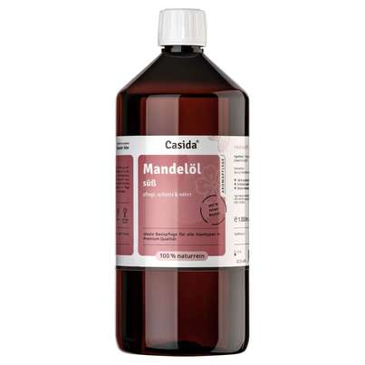Sie sehen eine Packung Mandelöl süß Naturrein, Produktbild: 01 Mandelöl süß Naturrein, A-Nr.: 5752437 - 01