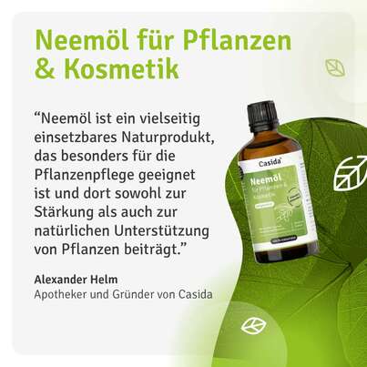 Sie sehen eine Packung Neemöl für Pflanzen & Kosmetik, Produktbild: 08 Neemöl für Pflanzen & Kosmetik, A-Nr.: 5898879 - 08