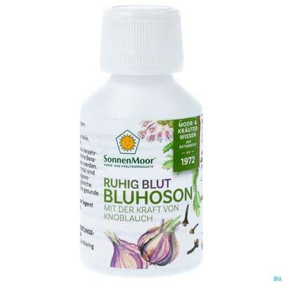 Sie sehen eine Packung Bluhoson -sonnenmoor 100ml, Produktbild: 01 Bluhoson -sonnenmoor 100ml, A-Nr.: 3633757 - 01