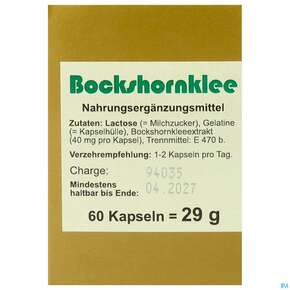Bockshornklee Kapseln -fbk Pharma 60st, A-Nr.: 2047276 - 01