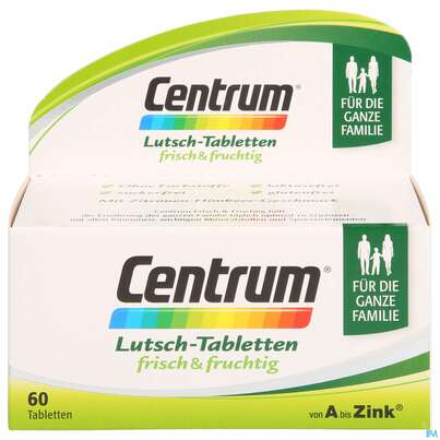 Centrum Lutschtabl Frisch +fruchtig 60st, A-Nr.: 4084198 - 01