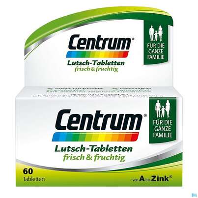 Centrum Lutschtabl Frisch +fruchtig 60st, A-Nr.: 4084198 - 02