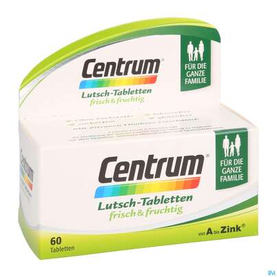 Centrum Lutschtabl Frisch +fruchtig 60st, A-Nr.: 4084198 - 05