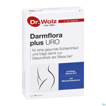 Darmflora Plus Dr.wolz Uro Kapseln Nr 60520 40st, A-Nr.: 5186707 - 05
