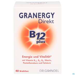 Dr.grandel Granergy Direkt B12 Plus Briefchen Nr 3294 40st, A-Nr.: 4257888 - 01