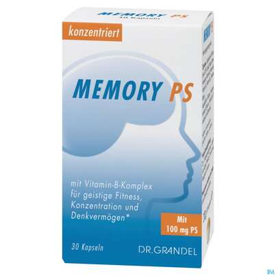 Dr.grandel Memory Ps +vitamin B-komplex Kapseln Nr.30 30st, A-Nr.: 3093717 - 02