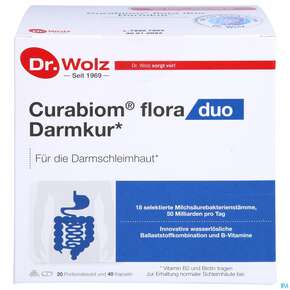 Dr.wolz Curabiom Flora Duo 20 Portionsbtl +40kps 60527 60st, A-Nr.: 5636091 - 01