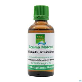 Gemmo Mazerat Wacholder/gewoehnlich Juniperus Communis Phytopharma 50ml, A-Nr.: 3107336 - 01