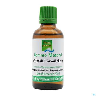 Gemmo Mazerat Wacholder/gewoehnlich Juniperus Communis Phytopharma 50ml, A-Nr.: 3107336 - 01