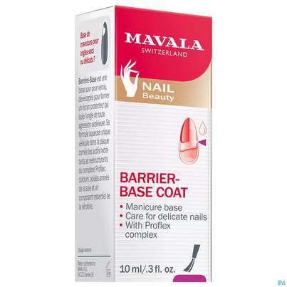 Sie sehen eine Packung Mavala Barrier Base 10ml, Produktbild: 02 Mavala Barrier Base 10ml, A-Nr.: 2976662 - 02