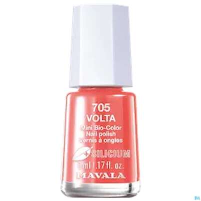 Sie sehen eine Packung Mavala Nagellacke Bio +si 705 Volta 5ml, Produktbild: 02 Mavala Nagellacke Bio +si 705 Volta 5ml, A-Nr.: 5743473 - 02
