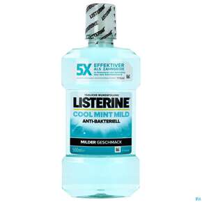 Mundwasser/spuelung Listerine Coolmint-johnson+johnson Milder Geschmack 500ml, A-Nr.: 5340806 - 01