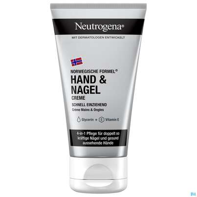 Sie sehen eine Packung Neutrogena Norwegische Formel Hand +nagelcreme 75ml, Produktbild: 02 Neutrogena Norwegische Formel Hand +nagelcreme 75ml, A-Nr.: 3207380 - 02