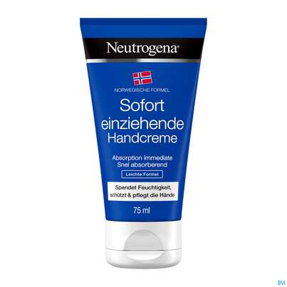 Sie sehen eine Packung Neutrogena Norwegische Formel Handcreme Sof.einziehend 75ml, Produktbild: 01 Neutrogena Norwegische Formel Handcreme Sof.einziehend 75ml, A-Nr.: 3040365 - 01