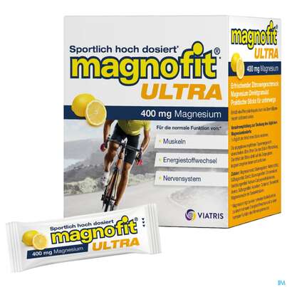 Magnofit Ultra 400mg Stick 30st, A-Nr.: 5833472 - 12
