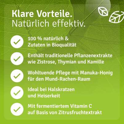 Bio Immun Rachenspray mit Manuka Honig, Zistrose &amp; Propolis, A-Nr.: 5957671 - 05