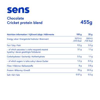 SENS Proteinshake mit Grillenmehl – Schokolade, A-Nr.: 5948695 - 03