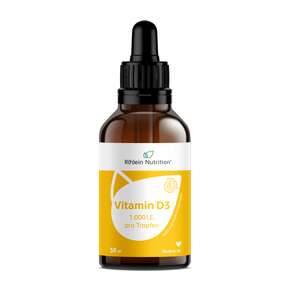 R(h)ein Nutrition Vitamin D3 1.000 I. E. Tropfen hochdosiert 50 ml, A-Nr.: 5987318 - 01