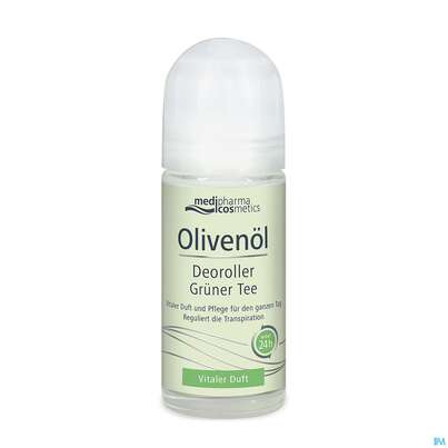 Sie sehen eine Packung Oliven Oel Dr.theiss Deoroller Gruener Tee 50ml, Produktbild: 01 Oliven Oel Dr.theiss Deoroller Gruener Tee 50ml, A-Nr.: 3254675 - 01