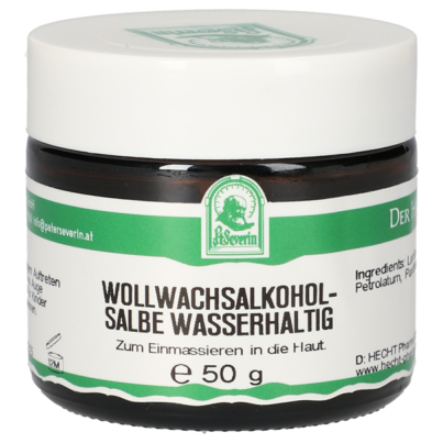 WOLLWACHSALKOHOLSALBE WASSERHALTIG 50 G, A-Nr.: 5650820 - 01