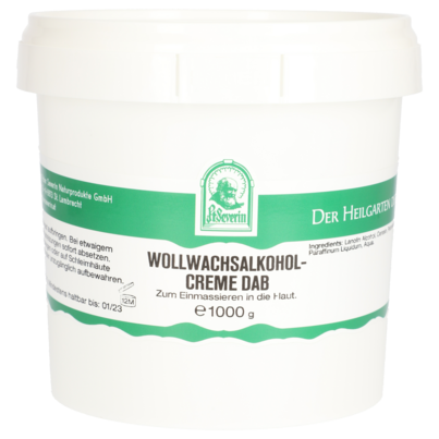 WOLLWACHSALKOHOLCREME DAB 1000 G, A-Nr.: 5802833 - 01