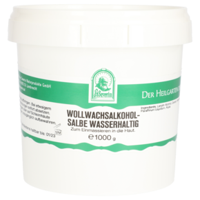WOLLWACHSALKOHOLSALBE WASSERHALTIG 1000 G, A-Nr.: 5802862 - 01